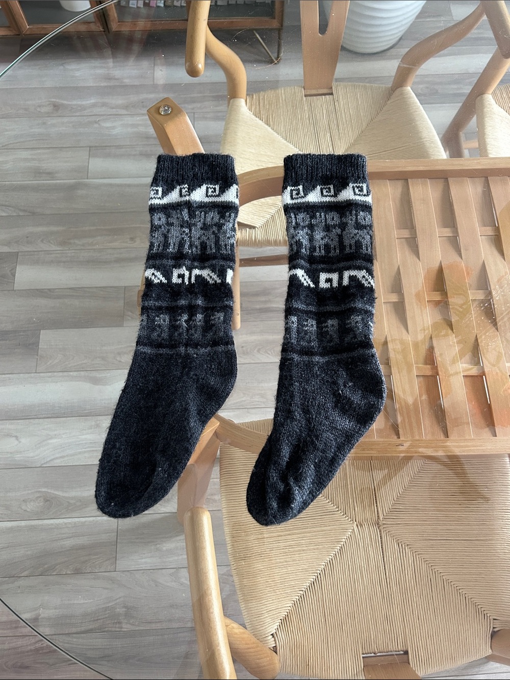 Alpaca Patterned Women’s Crew Socks